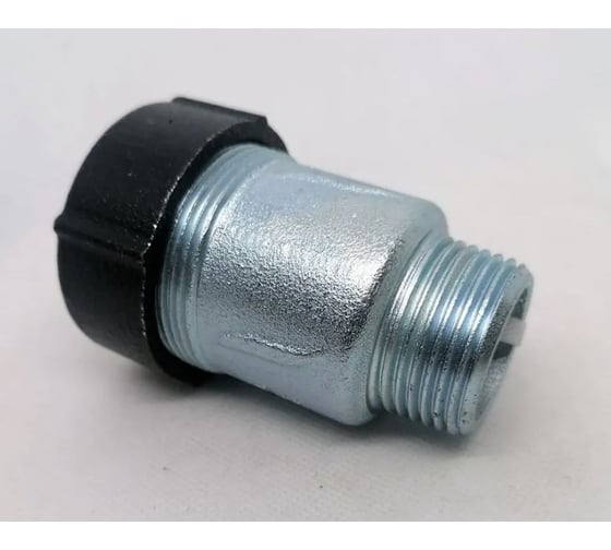 Изображение товара Обжимной соединитель TIM из ковкого чугуна с наружной резьбой 3/4 773371