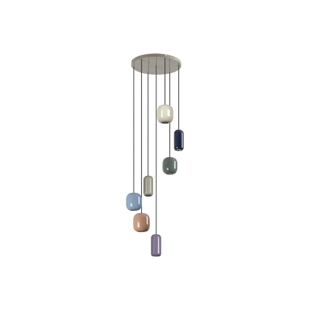 Изображение товара Люстра ODEON LIGHT OVALI 5053/7 каскадная 7х4W GU10 современный дизайн