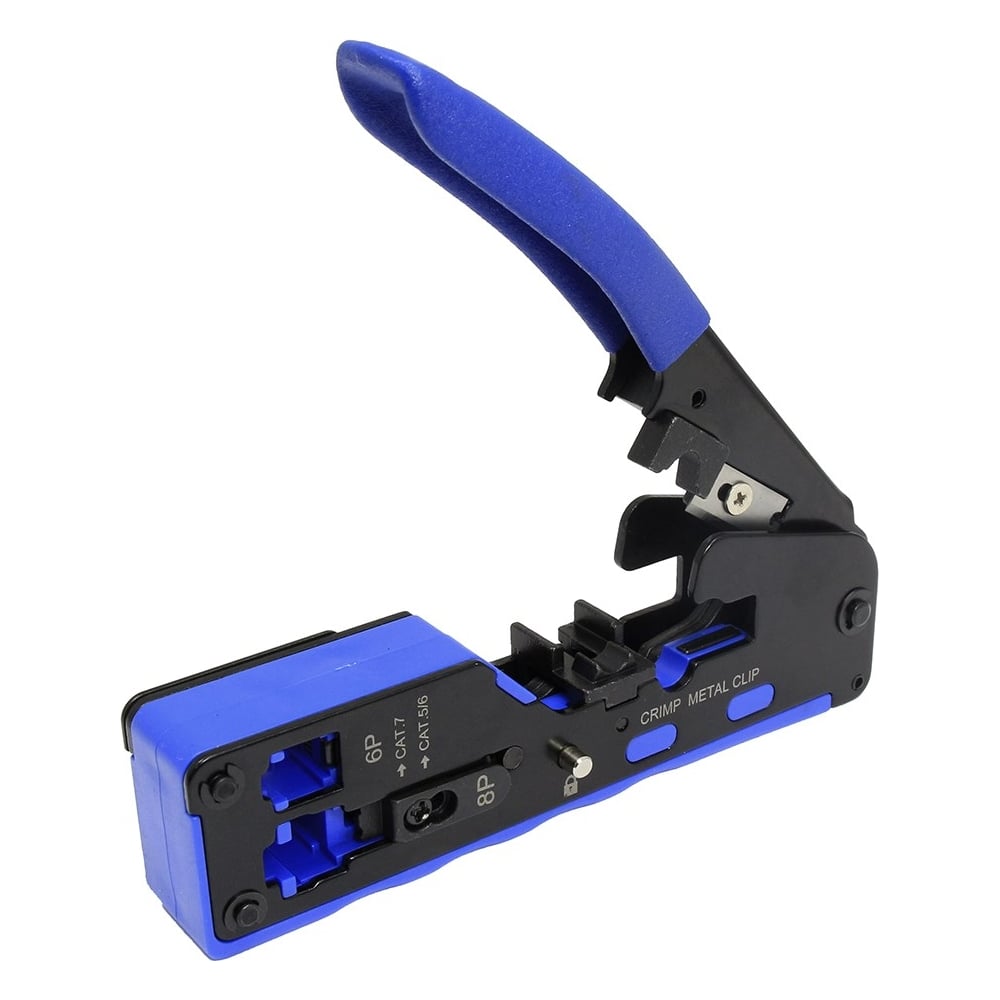 Изображение товара Обжимной инструмент Amatek At-7088 для RJ кабелей, кримпер полупрофессиональный