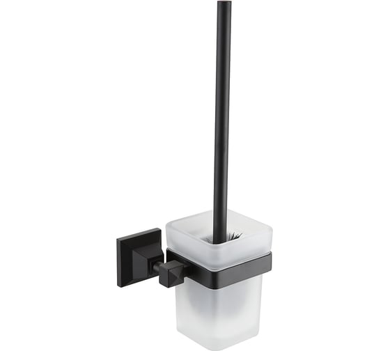 Изображение товара Ерш Azario ALTRE подвесной со стеклянной колбой, черный матовый 00081996