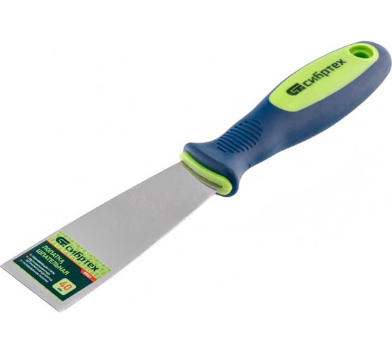 Изображение товара Шпательная лопатка из нержавеющей стали, 40 мм, 2-компонентная ручка СИБРТЕХ 85521