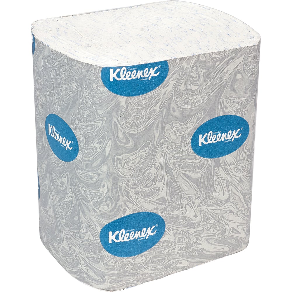 Листовая бумага туалетная KIMBERLY-CLARK PROF, размер 186х110, цвет белый