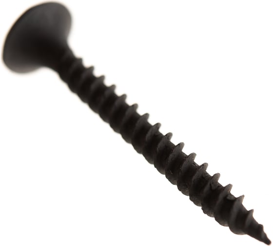 Изображение товара Саморез Саморезик 3.5х32 гипсокартон/металл, частый шаг резьбы, оксид. 1000шт SW/GM-3.5х32-1000