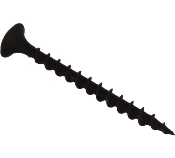 Изображение товара Саморез Саморезик 3.5х45 гипсокартон/дерево, редкий шаг резьбы, оксид. 600шт SW/GD-3.5х45-600