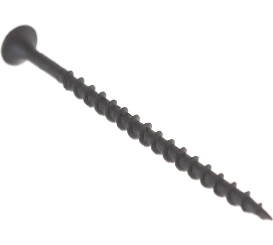 Изображение товара Саморез Саморезик 3.8х64 гипсокартон/дерево, редкий шаг резьбы, оксид. 300шт SW/GD-3.8х64-300