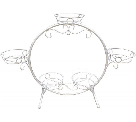 Изображение товара Цветочница ООО Макс Мастер О белая 16080105