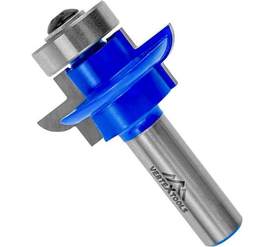 Изображение товара Набор фрез по дереву комбинированные универсальные 2 шт, хв-к 12 мм, D-41 мм, H-19.5 мм vertextools 05-05-2