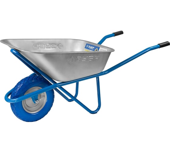 Изображение товара Строительная тачка ЗУБР Профессионал ПТ-200 110 л, грузоподъемность 220 кг 39903_z01