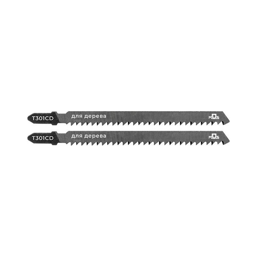 Изображение товара Пилка по дереву T301CD, HCS, 116 мм, 2 шт для лобзика MOS 40827М