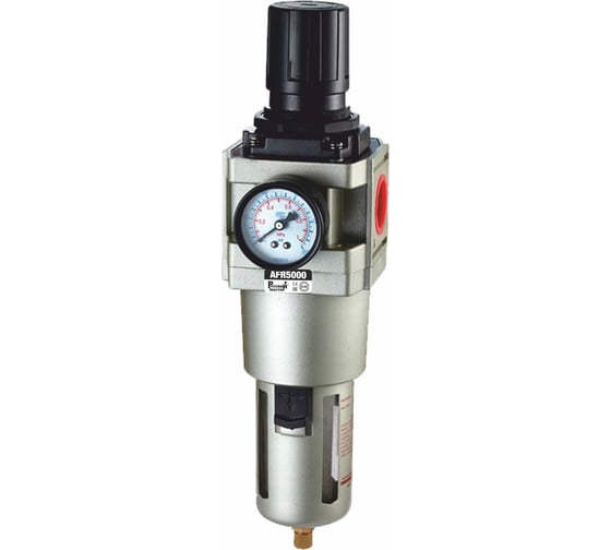 Изображение товара Фильтр-влагоотделитель AFR5000 с регулятором давления и манометром Русский Мастер РМ-383779