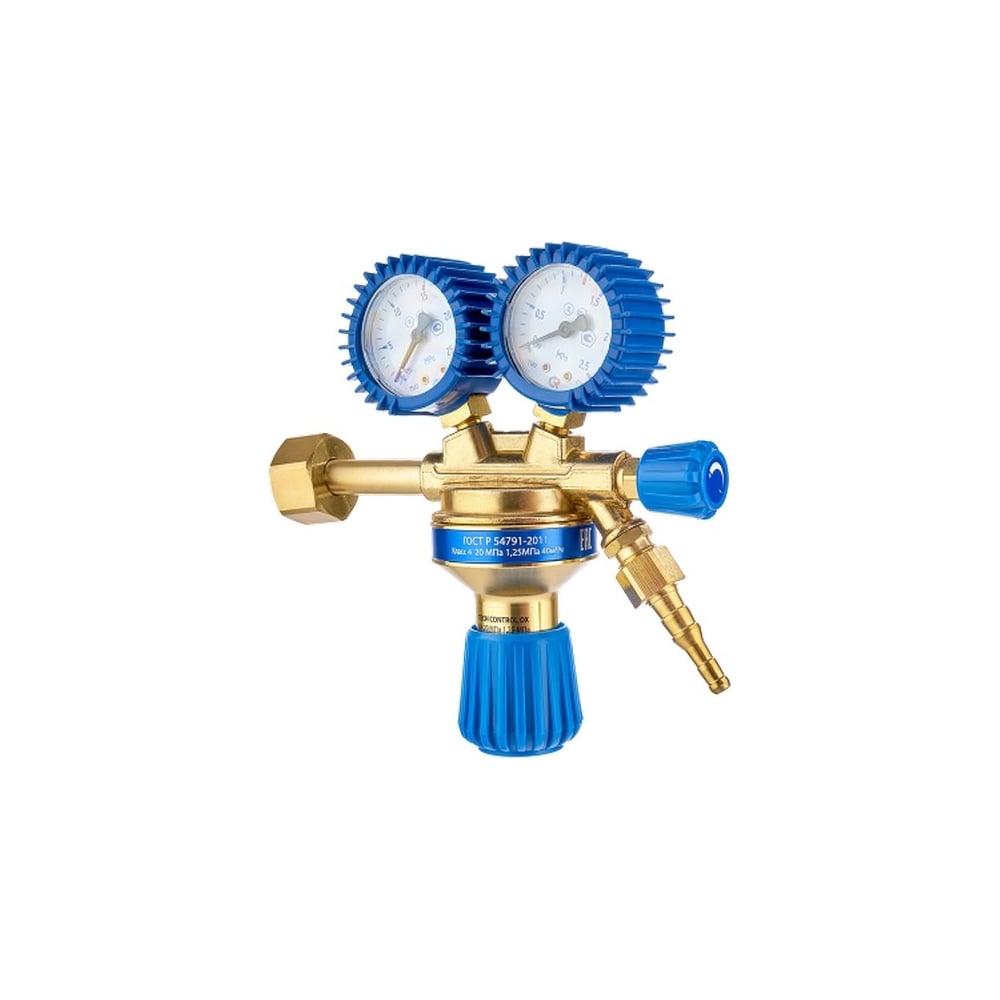 Изображение товара Редуктор кислородный TECH CONTROL OX OR-128 с манометрами и поверкой для баллонов