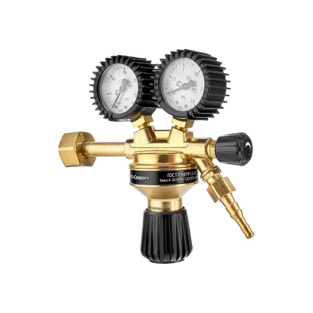 Изображение товара Редуктор универсальный TECH CONTROL UNI ArR-128-1 для газов гелий аргон азот