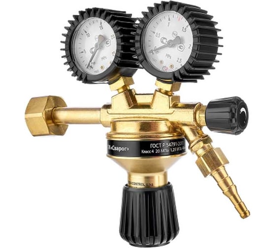 Изображение товара Редуктор универсальный TECH CONTROL UNI (ArR-128-1), манометры с поверкой Сварог 98012