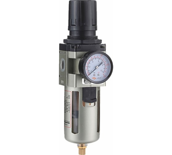 Изображение товара Фильтр-влагоотделитель AFR4000 с регулятором давления и манометром Русский Мастер РМ-383762