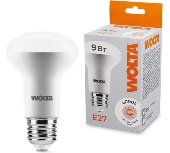 Изображение товара Лампа WOLTA LED 25S63R9E27
