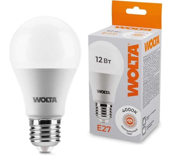 Изображение товара Лампа WOLTA LED 25S60BL12E27