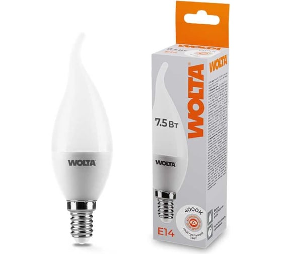 Изображение товара Лампа WOLTA LED 25SCD7.5E14