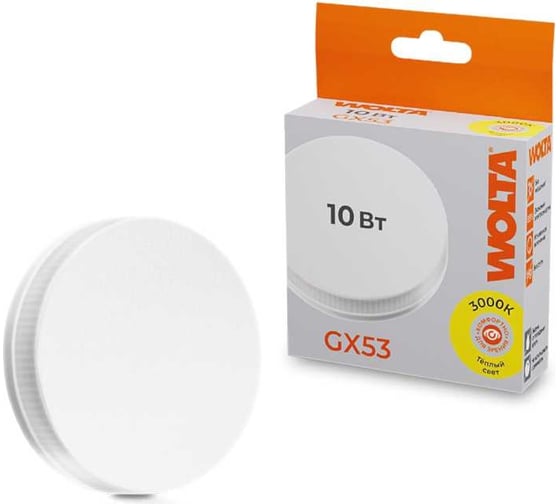Изображение товара Лампа WOLTA LED 25Y75R10GX53