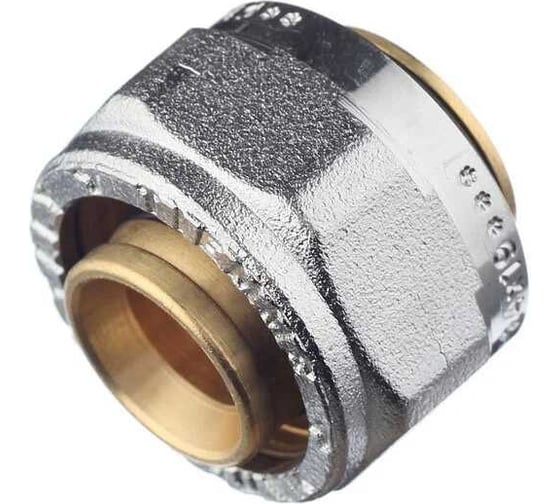 Изображение товара Компрессионный фитинг Tiemme для металлопластиковой трубы M24х20 мм 1440077 / 1633K202018