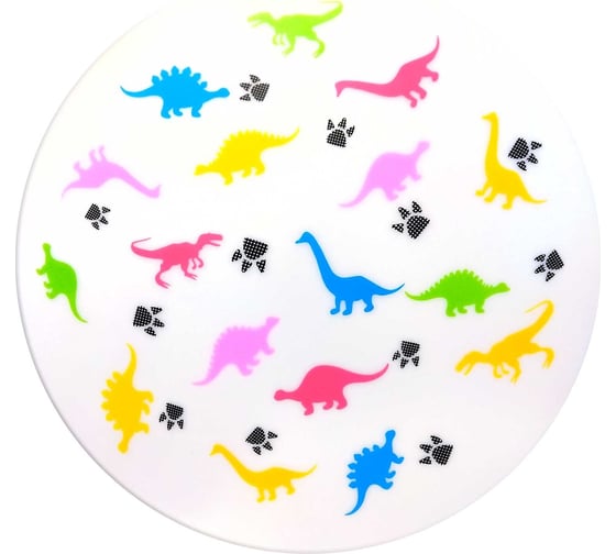 Изображение товара Светодиодный светильник Gauss накладной, 380x63, 24вт, 1560лм, ip20, 4000k, круглый динозавр,1/10 941411224D