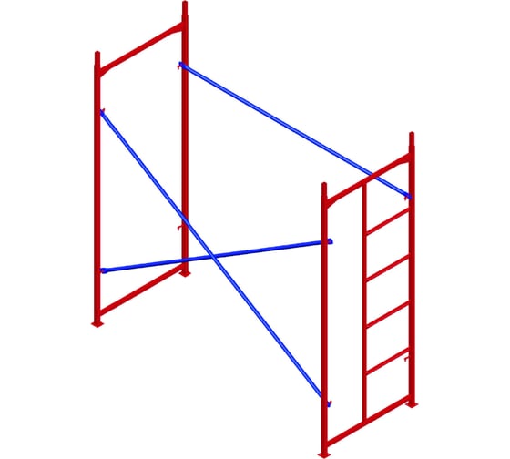 Изображение товара Секция рамных лесов МЕГА М 2*2 761
