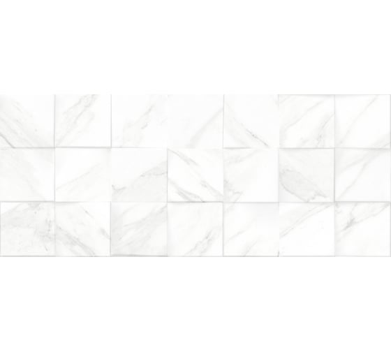 Изображение товара Настенная плитка Gracia Ceramica Celia white белый 02, 25x60 см, 1.2 кв.м, 8 шт. СК000030721