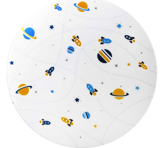 Изображение товара Светодиодный светильник Gauss накладной, 380x63, 24вт, 1560лм, ip20, 4000k, круглый космос,1/10 941411224R