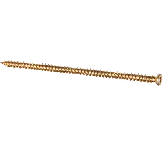 Изображение товара Оконные саморезы по бетону Саморезик 7.5х152 для окон рам, желтый цинк 50шт OSB-7.5х152-50