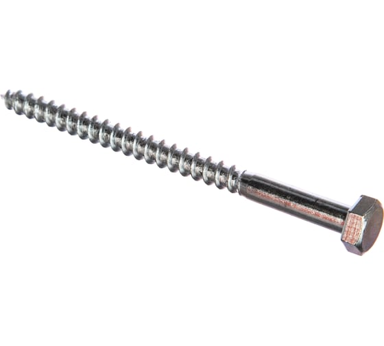 Изображение товара Шуруп Саморезик 10х140 шестигр, оцинк. DIN 571 20шт DIN571-10/140-20