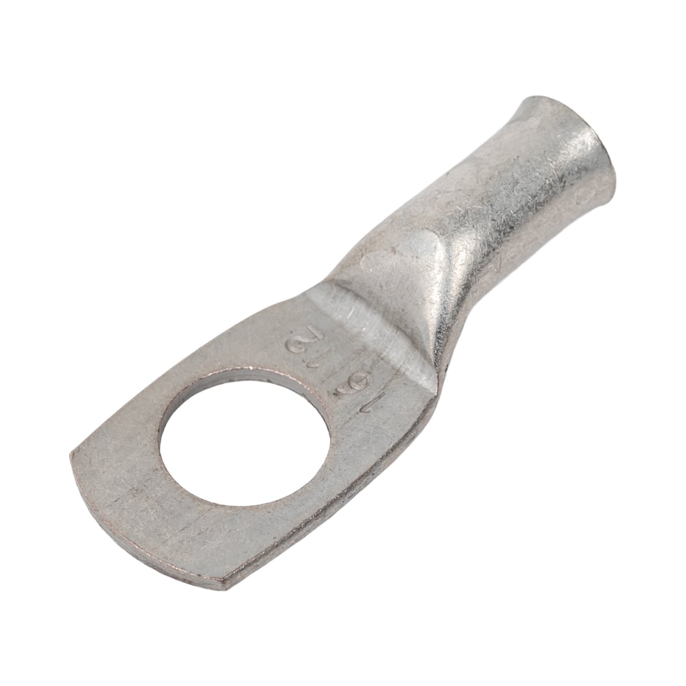 Изображение товара Трубчатый медный луженый наконечник ТМЛ-F-16-12 с винтом М12 для кабелей 16 мм2