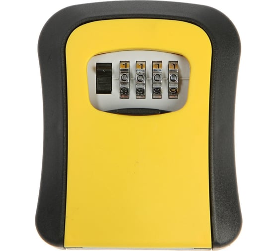 Изображение товара Сейф-ключница ТУНДРА LIGHT, кодовая, желтый 9437147