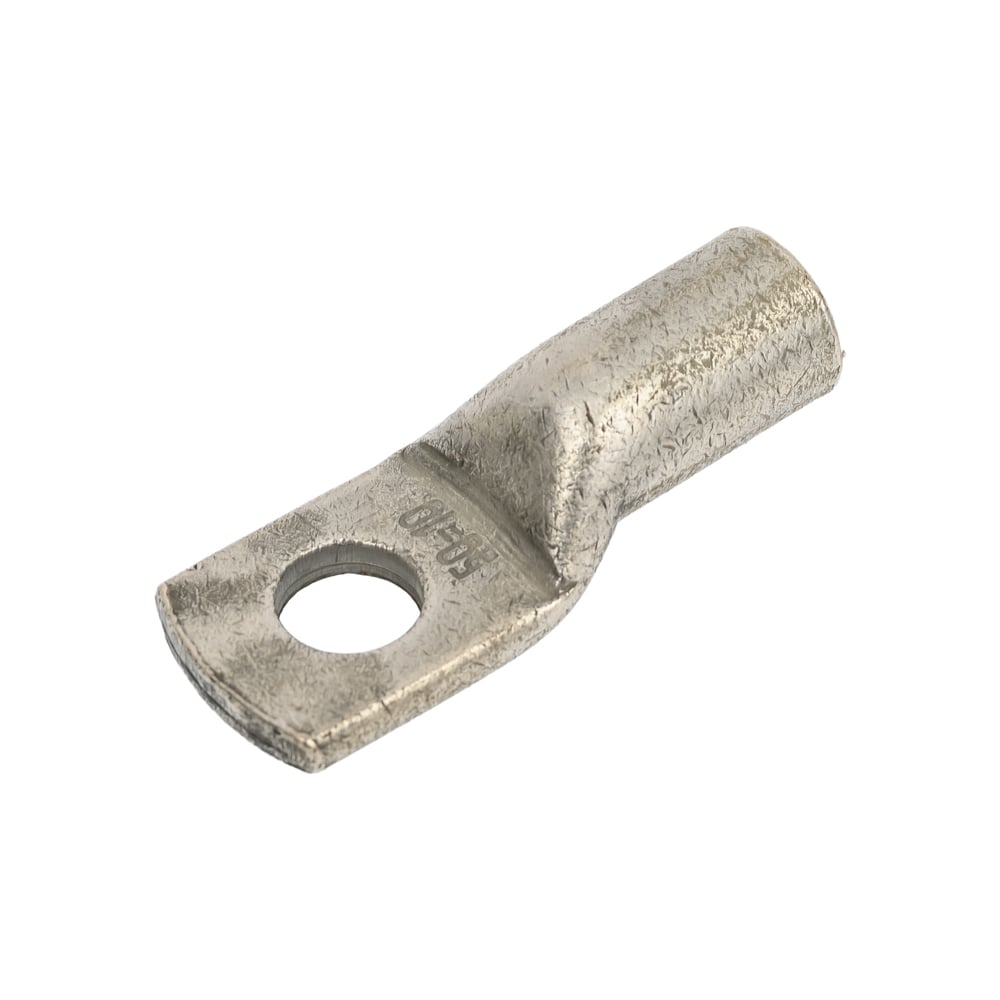 Изображение товара Трубчатый наконечник ТМЛ-R-50-10 медный луженый с креплением М10, 50 мм2