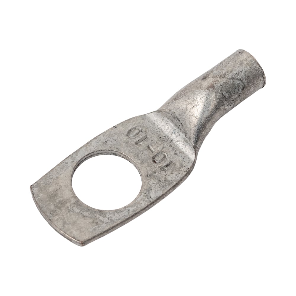 Изображение товара Медный трубчатый наконечник ТМЛ-R-10-10 для кабелей 10 мм2 М10 ЮМП