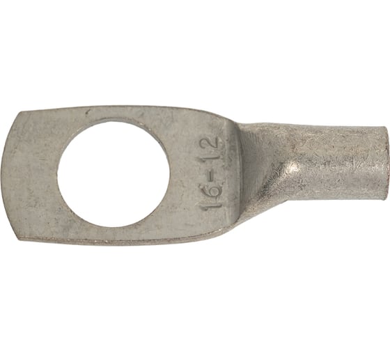 Изображение товара Трубчатый наконечник ТМЛ (ЮМП) ТМЛ-R-16-12 медный луженый R-типа 16мм2 под болт М12 elcТМЛ-R-16-12-ЮМП