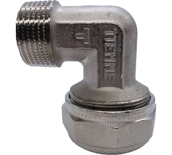 Изображение товара Угловое соединение Tiemme 32х1"Н (обжим) 1600067 / 1604N003206