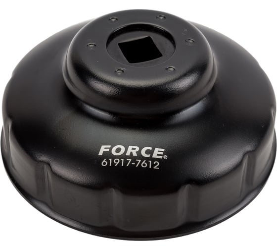 Изображение товара Чашечный фильтросъёмник FORCE D=76мм х12 граней Renault Logan 61917-7612