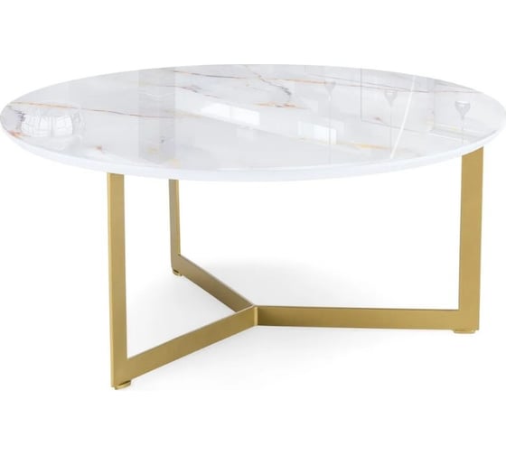 Изображение товара Журнальный стол Woodville роб d-700 аурум 563145