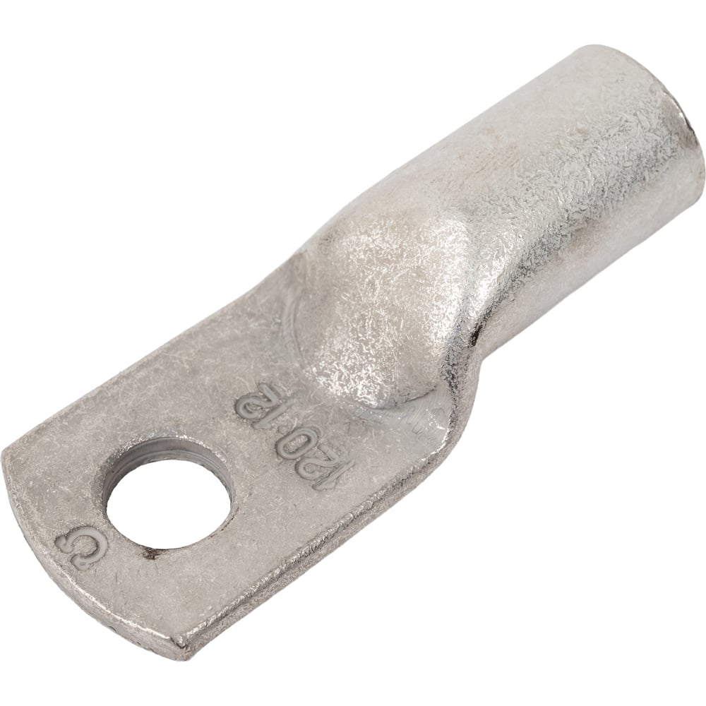 Изображение товара Медный луженый кабельный трубчатый наконечник ТМЛ 120-12-17 для опрессовки, юМП