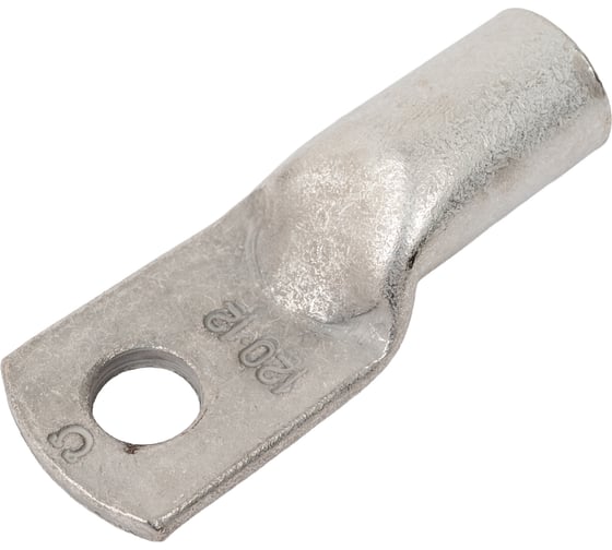 Изображение товара Кабельный трубчатый наконечник ТМЛ (ЮМП) ТМЛ 120-12-17 медный луженый, под опрессовку elcТМЛ-120-12-17-ЮМП