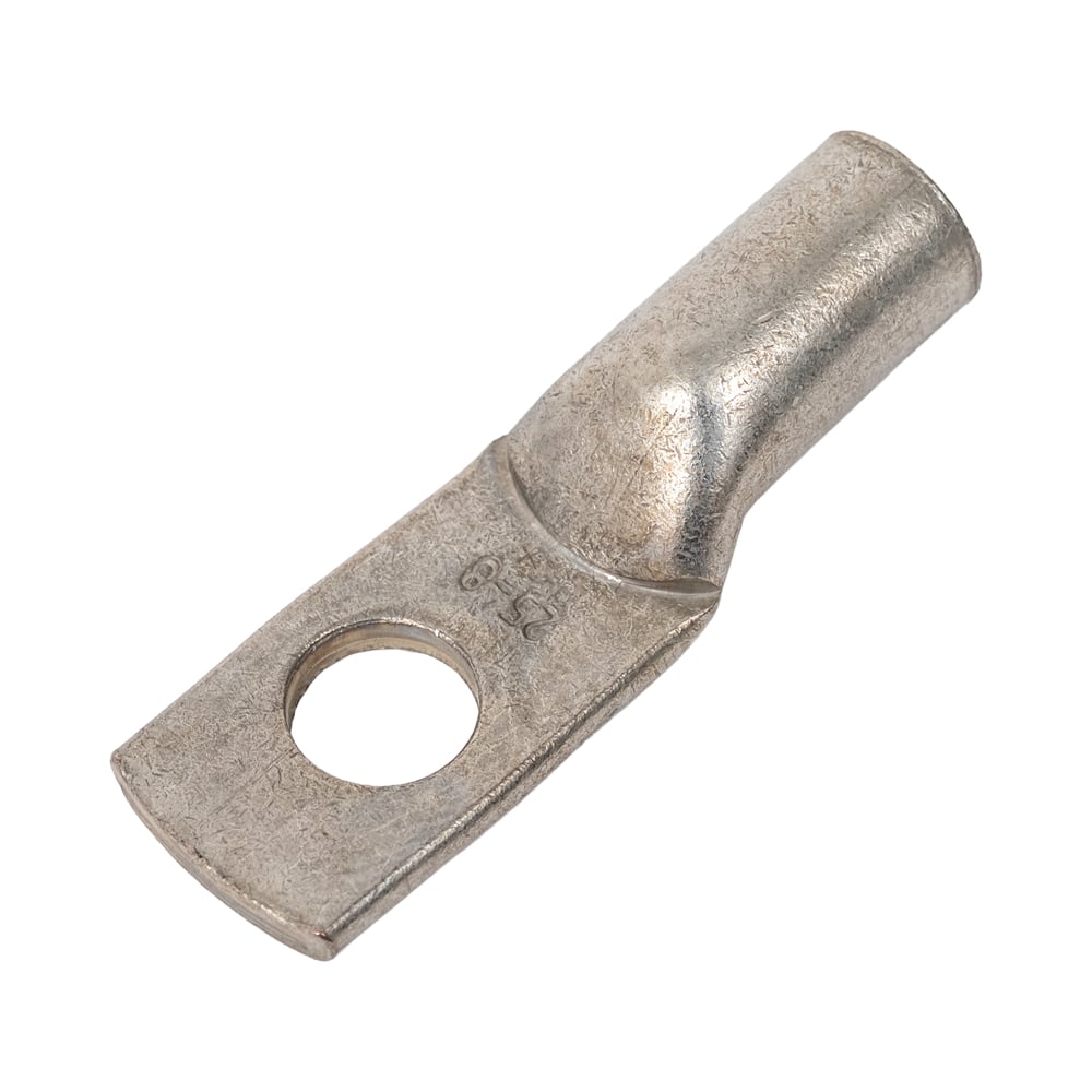 Изображение товара Кабельный наконечник ТМЛ 25-8-7 медный луженый кольцевой под опрессовку