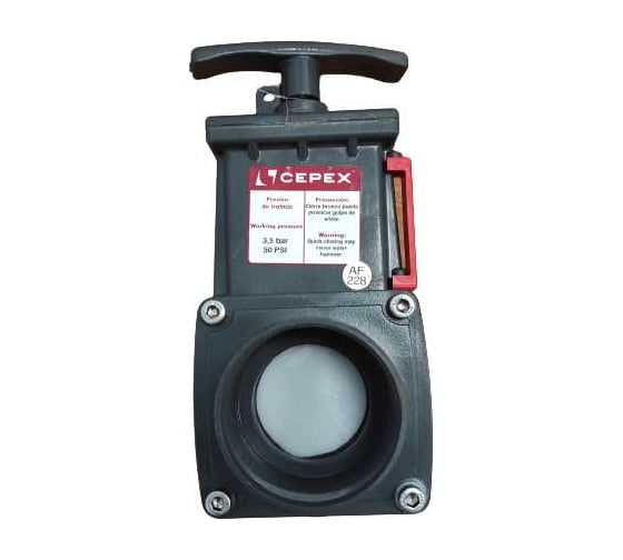 Изображение товара Задвижка трубная GLQ 50 мм GKR050