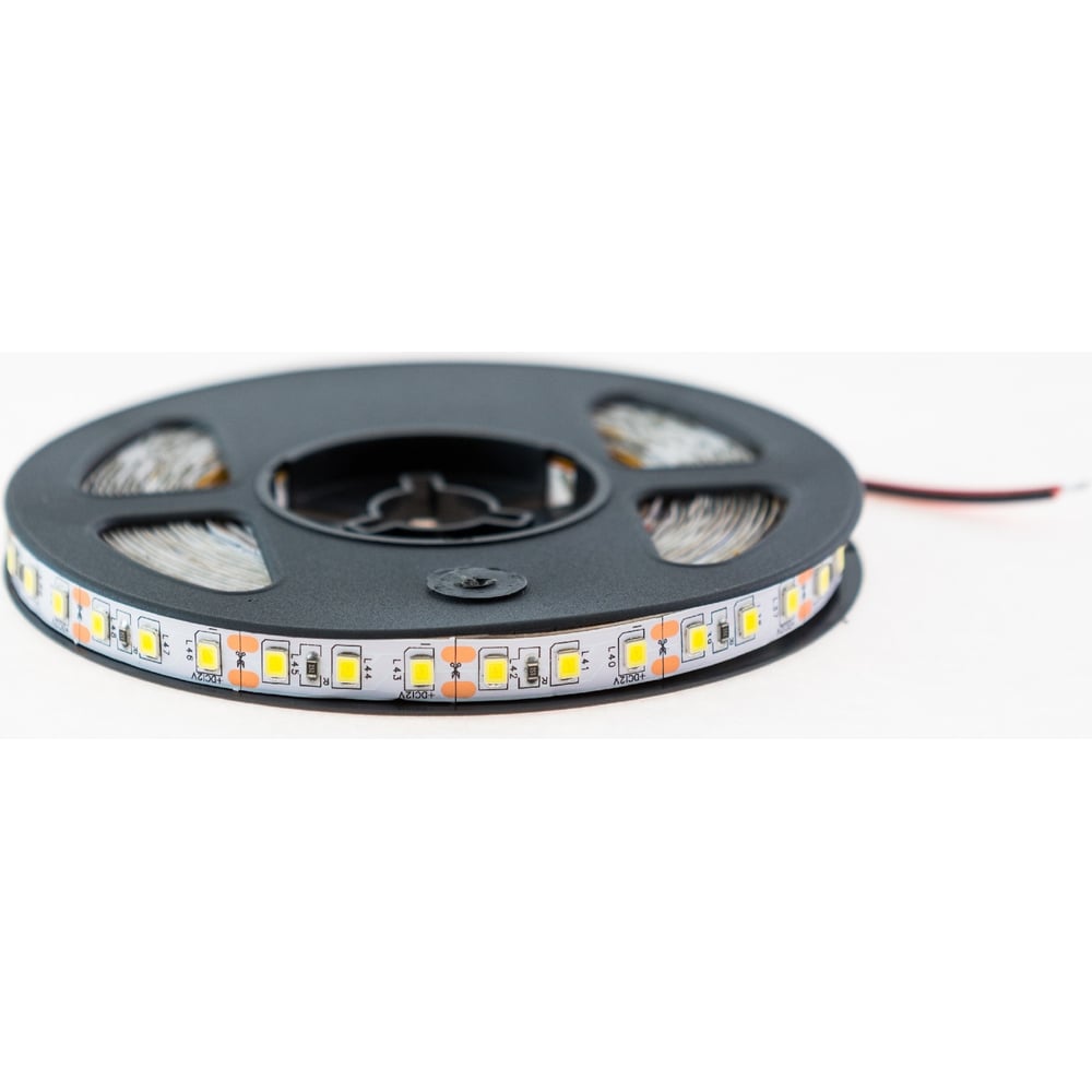 фото Светодиодная лента urm 2835-120led-12v-9,6w, 8-10lm-6500k-ip22-8mm в10074