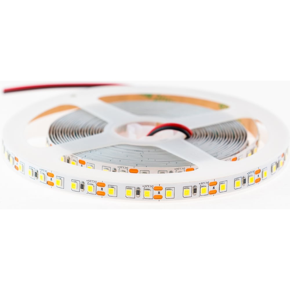 фото Светодиодная лента urm 2835-120led-12v-9,6w, 18-20lm-6500k-ip22-8mm в15048