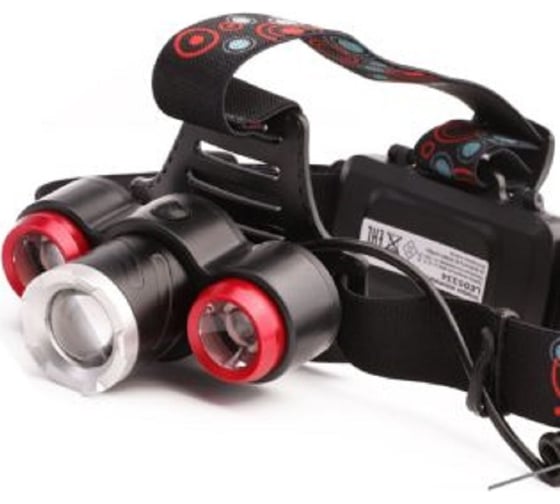 Изображение товара Налобный аккумуляторный фонарь Ultraflash LED5334 (3,7В, черный, 3LED, 5 Вт, фокус, 2 аккумулятор, 4 режима, USB, бокс, са) 15031