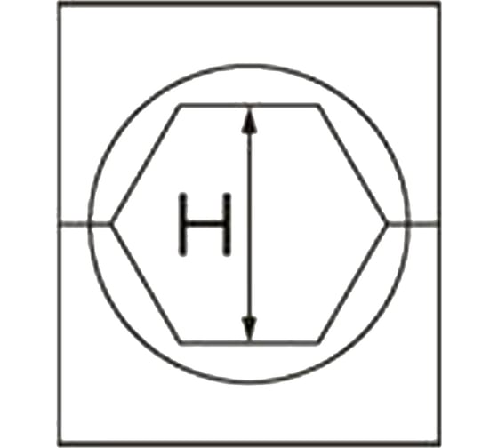 Изображение товара Матрица шестигранная МШ-34.6-А/100т (34.6 мм; 100 т; алюминиевые зажимы) для пресса ПГ-100 КВТ 65385