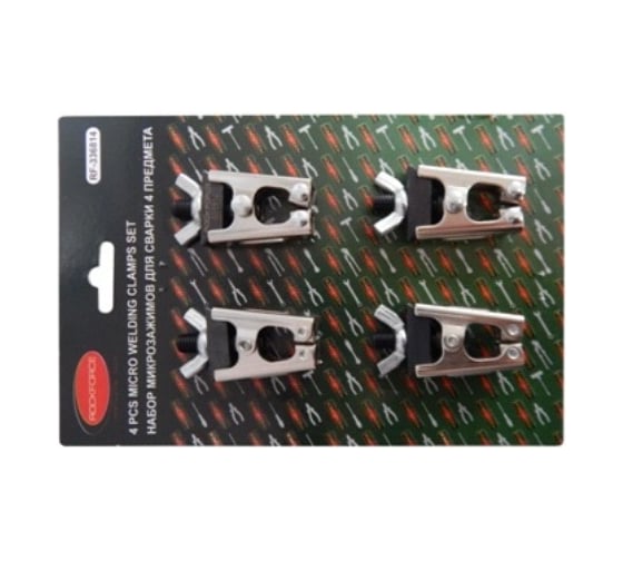 Изображение товара Набор зажимов для сварочных работ Rockforce 4 предмета RF-336814(15645)