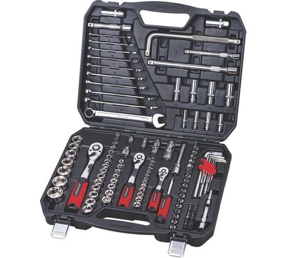 Изображение товара Набор ручного инструмента, 125 предметов Zipower PM3980