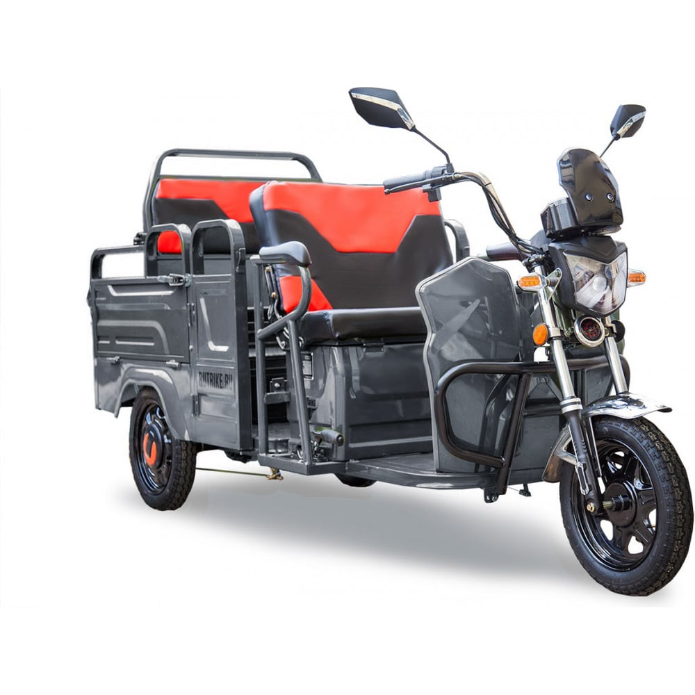 фото Трицикл rutrike вояж-п 1200 трансформер 60v900w, серый матовый 021344-1964