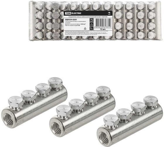 Изображение товара Соединитель TDM 4CБ-25/50-Р-10кВ SQ0554-0201