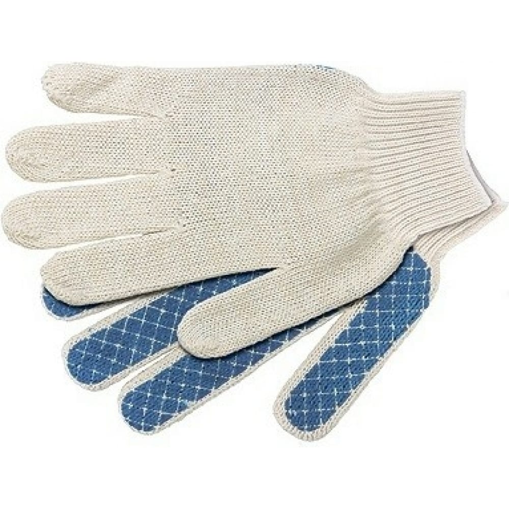 Трикотажные перчатки Россия перчатки х б латексный облив двойной 200302